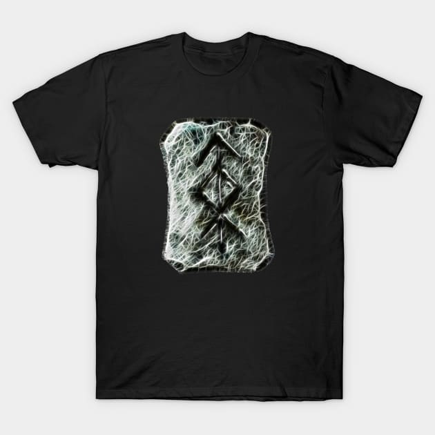 Viking Protection Rune T-Shirt by Jonthebon